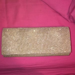 Beautiful Gold Sparkly Clutch!
